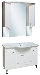 Runo Мебель для ванной Севилья 105 с б/к – фотография-1