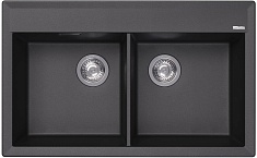 Florentina Мойка кухонная Тоскана 820 антрацит