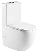 WeltWasser Унитаз компакт MERZBACH 011 XL GL-WT