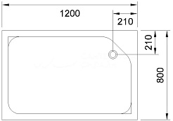 Royal Bath Душевой поддон HP RB 8120HP R – фотография-3