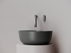 Ceramicanova Мебельная раковина Element 35 CN6073MDH тёмный антрацит матовый – фотография-4