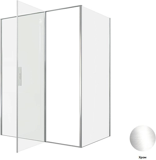 Allen Brau Душевой уголок Priority 160x100 3.31037.00/3.31046.00 хром – фотография-4