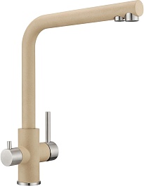 Milacio Смеситель для кухни Ultra MCU.553.BG бежевый – фотография-1