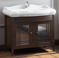 Opadiris Тумба с раковиной Сакура 100 орех – фотография-1