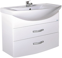 ASB-Mebel Тумба для умывальника Грета 80 подвесная – фотография-1