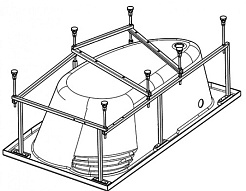 Santek Монтажный комплект Майорка XL 160x95 – фотография-1