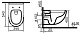 Vitra Унитаз подвесной S40 безободковый – картинка-6