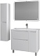 Grossman Мебель для ванной Адель 90 белая – картинка-19