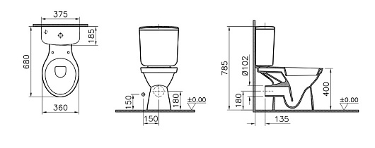 Vitra Унитаз Norm Fest – фотография-2