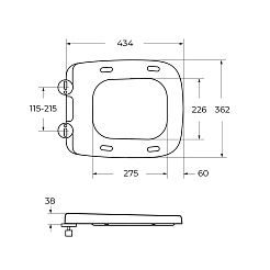 BelBagno Крышка-сиденье BB128SC – фотография-2
