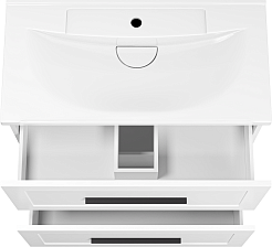 Misty Тумба c раковиной Модерн 80 белая – фотография-6