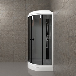 Triton Душевая кабина Грэй Вайт 90/90 А Щ0000067300 – фотография-7