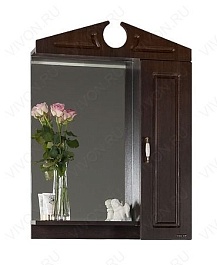 Водолей Мебель для ванной Капри 65 R венге – фотография-2