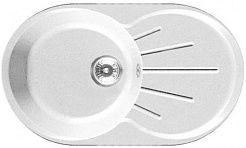 Granfest Мойка кухонная Rondo GF-R750L Белый – фотография-1