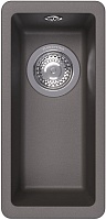 Florentina Мойка кухонная дополнительная Вега 160 серый шелк