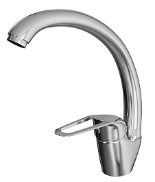 Mixline Смеситель для кухни 40k ML05-032 под гайку хром – фотография-1