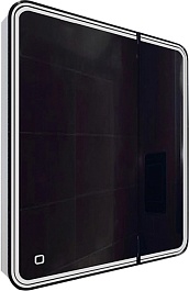 Mixline Зеркальный шкаф Аккорд Адриана 70 L белый – фотография-1