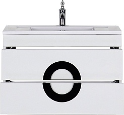 De Aqua Мебель для ванной Форма 80, зеркало Экстра EXT 80 – фотография-6