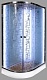 DTO Душевая кабина ЕМ1512 N (без крыши) R LED c гидромассажем – картинка-10