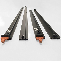 Triton Душевой уголок Фикс-Блэк 120x90 стекло прозрачное профиль черный матовый – фотография-12