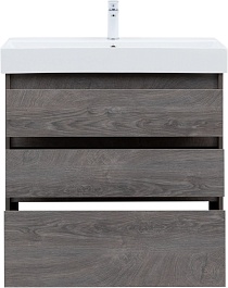 Aquanet Мебель для ванной Nova Lite 85 дуб рошелье – фотография-8