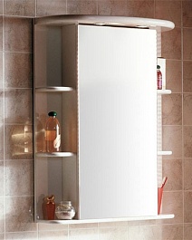 Акватон Зеркальный шкаф для ванной "Кристалл 65" L – фотография-1