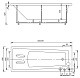 Aquatek Акриловая ванна Либра 170 – фотография-16