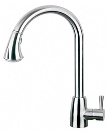 Zorg Смеситель для кухни с вытяжной лейкой "SZR-2001 MODUS" – фотография-1