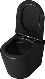 Grossman Унитаз подвесной Fly GR-4478BMS черный матовый – фотография-3