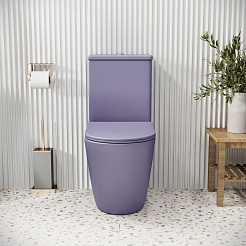 Grossman Унитаз компакт Color GR-4480LIMS фиолетовый матовый – фотография-8