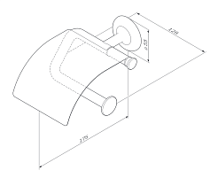 Am.Pm Держатель для туалетной бумаги Like A80341500 – фотография-4