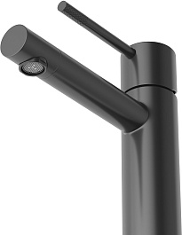 Cezares Смеситель для раковины Relax RELAX-LS2-NOP черный матовый – фотография-3