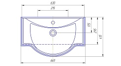 Corozo Мебель для ванной Классика 65 – фотография-5