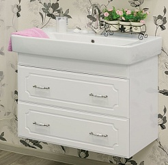 Sanflor Тумба с раковиной Ксения 80, Тигода – фотография-1