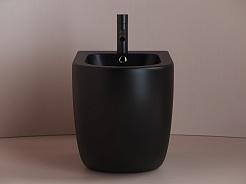 Ceramicanova Напольное биде Metropol CN4005MB чёрный матовый – фотография-3
