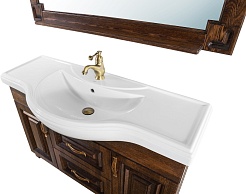 Водолей Мебель для ванной Дубэлла 105 венге – фотография-6