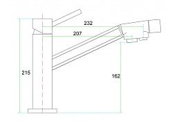 Zorg Смеситель для кухни "SZR-1283 ETSI" – фотография-2