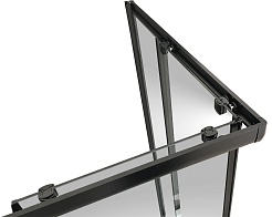 Royal Bath Душевой уголок 120/80 HPD RB8120HPD-T-BL  – фотография-4