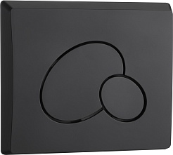 WeltWasser Инсталляция для унитаза Marberg 410 RD BL с черной матовой клавишей смыва – фотография-2