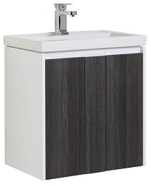 Aquanet Тумба с раковиной "Клио 60" эвкалипт мистери – фотография-7