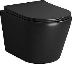 Grossman Унитаз подвесной Fly GR-4478BMS черный матовый – фотография-1