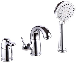 Iddis Смеситель на борт ванны Oldie OLDSB30i07 на 3 отверстия – фотография-1