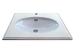 Атолл Мебель для ванной "Верона 85 К" дорато витрина – фотография-10