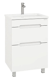 Onika Тумба под раковину Айленд 50 напольная белая – фотография-1