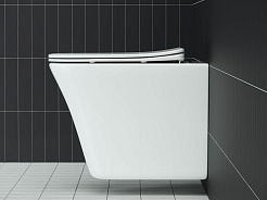 Ceramicanova Подвесной унитаз Mono Rimless CN1902 белый – фотография-4