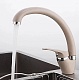 Frap Смеситель для кухни H13 F4113-9 песочный – фотография-5