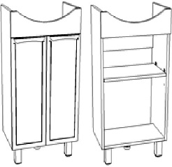 Corozo Тумба с раковиной Монро 50 – фотография-8