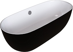 Grossman Акриловая ванна GR-2501 M Black 170x80 – фотография-1
