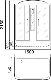 Parly Душевой бокс CN150 – фотография-3