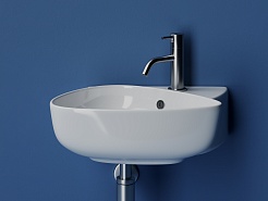 Ceramicanova Раковина угловая Element 49/35 CN5049 белая – фотография-5